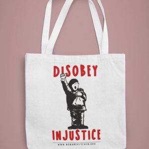 Tote Bio Bag “DISOBEY INJUSTICE”