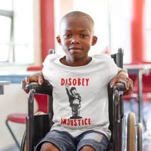 Camiseta «DISOBEY INJUSTICE»