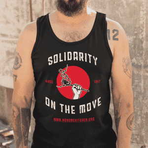 Sleveless «SOLIDARITY ON THE MOVE»