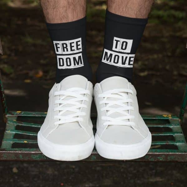 Socks “FREEDOM TO MOVE”