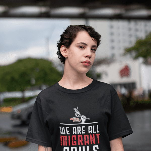 T-Shirt “WE ARE ALL MIGRANT SOULS” (unisex)