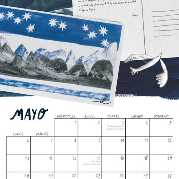 5 Calendars “Postcards from the borders”