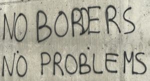 border and problems graffiti