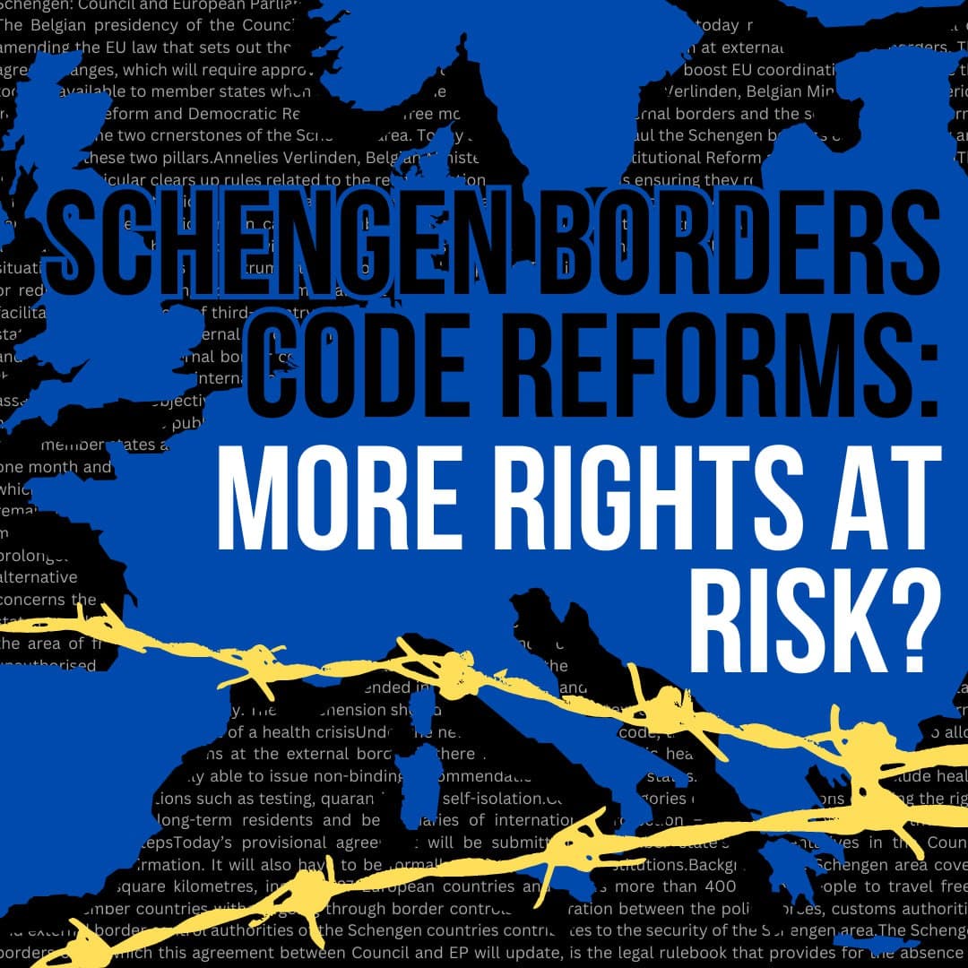 You are currently viewing THE LIBE COMMITTEE OF THE EUROPEAN PARLIAMENT VOTES ON THE REFORMS TO THE SCHENGEN BORDER CODE: ‘REINTRODUCTION OF INTERNAL BORDER CONTROLS’