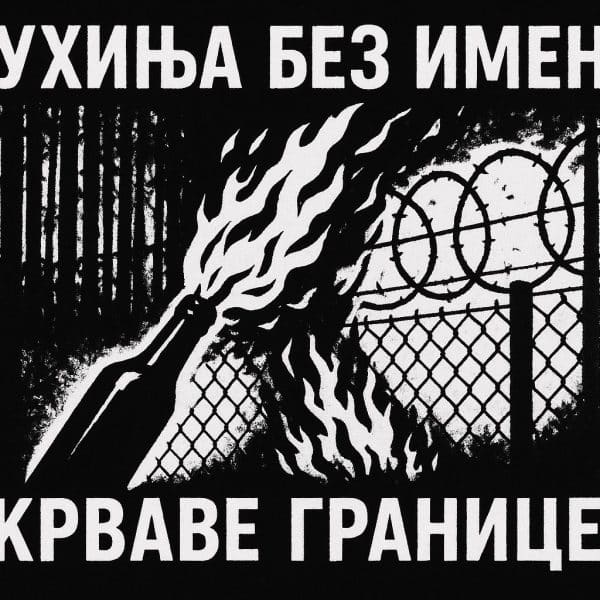 Camiseta «КРВАВЕ ГРАНИЦЕ»