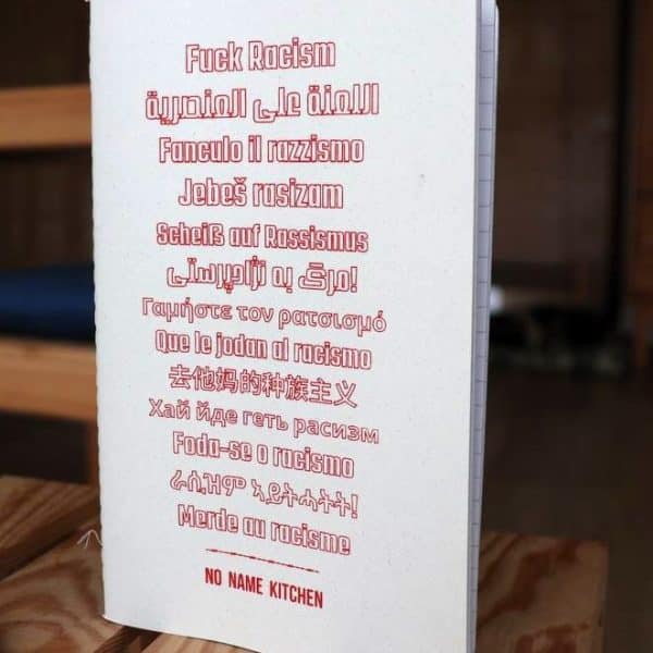 Libreta «F*UCK RACISM»